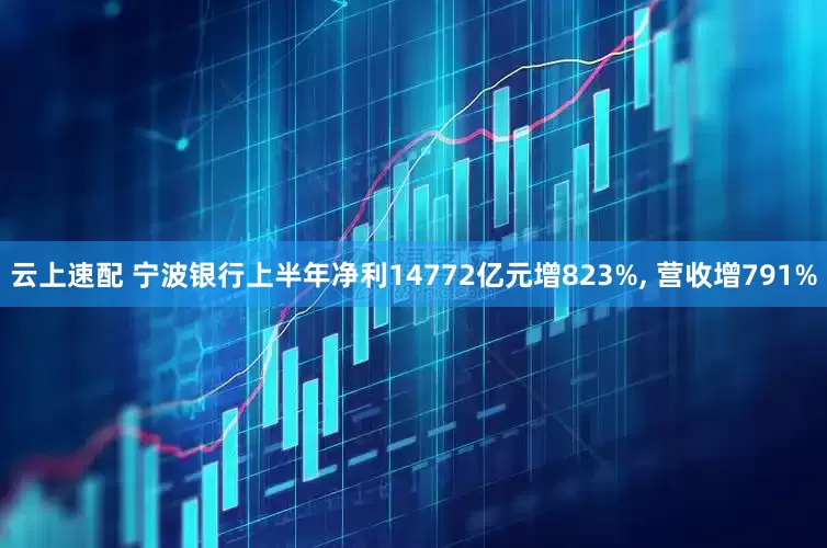 云上速配 宁波银行上半年净利14772亿元增823%, 营收增791%